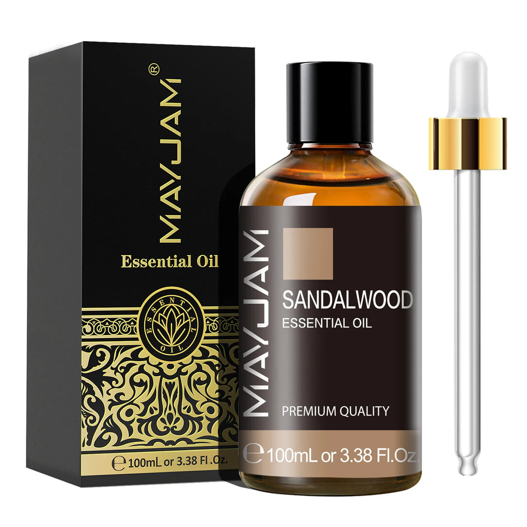 100ML Pure Plant Essential Oil Mint Bergamot Patchouli Citronella Lemongrass Chamomile Cedarwood For Reed Diffuser Humidifier