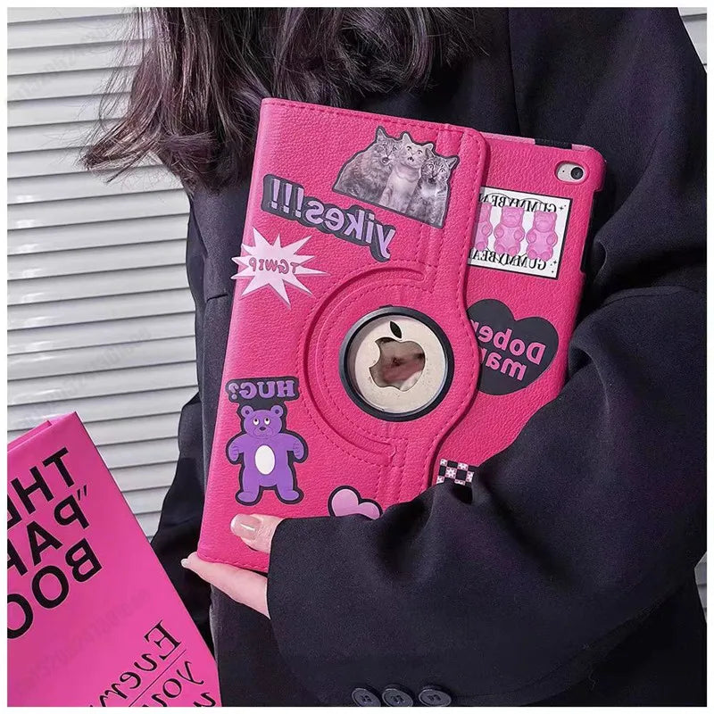 For iPad Air 1 2 Case  Air 4 5 10.9 Tablet Cover iPad 9.7 2017 2018 5th 6th 10.2 8th 9th 10th Generation Cases Funda Capa Coque