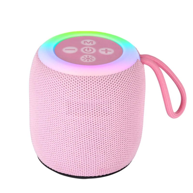 Portable Bluetooth Speaker ,Wireless Speakers with Lights, Travel Essentials Valentines Birthday Gifts for Men Women Boys Girls