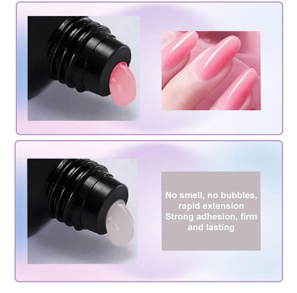 LIMEGIRL Gel Nail Polish Kit UV Soak Gel Base Coat Polishing Tool with LED Light and Nail Drill Semi-Permanent Gel Varnish Kit
