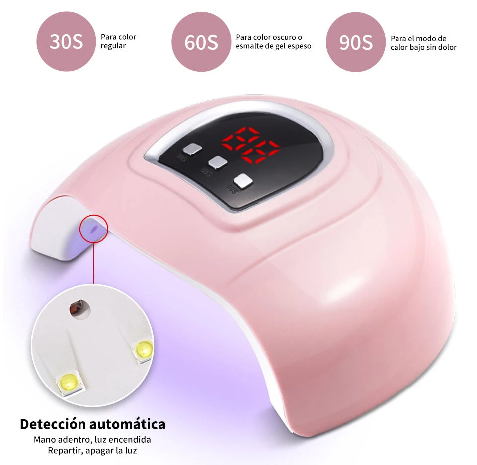 LIMEGIRL Gel Nail Polish Kit UV Soak Gel Base Coat Polishing Tool with LED Light and Nail Drill Semi-Permanent Gel Varnish Kit