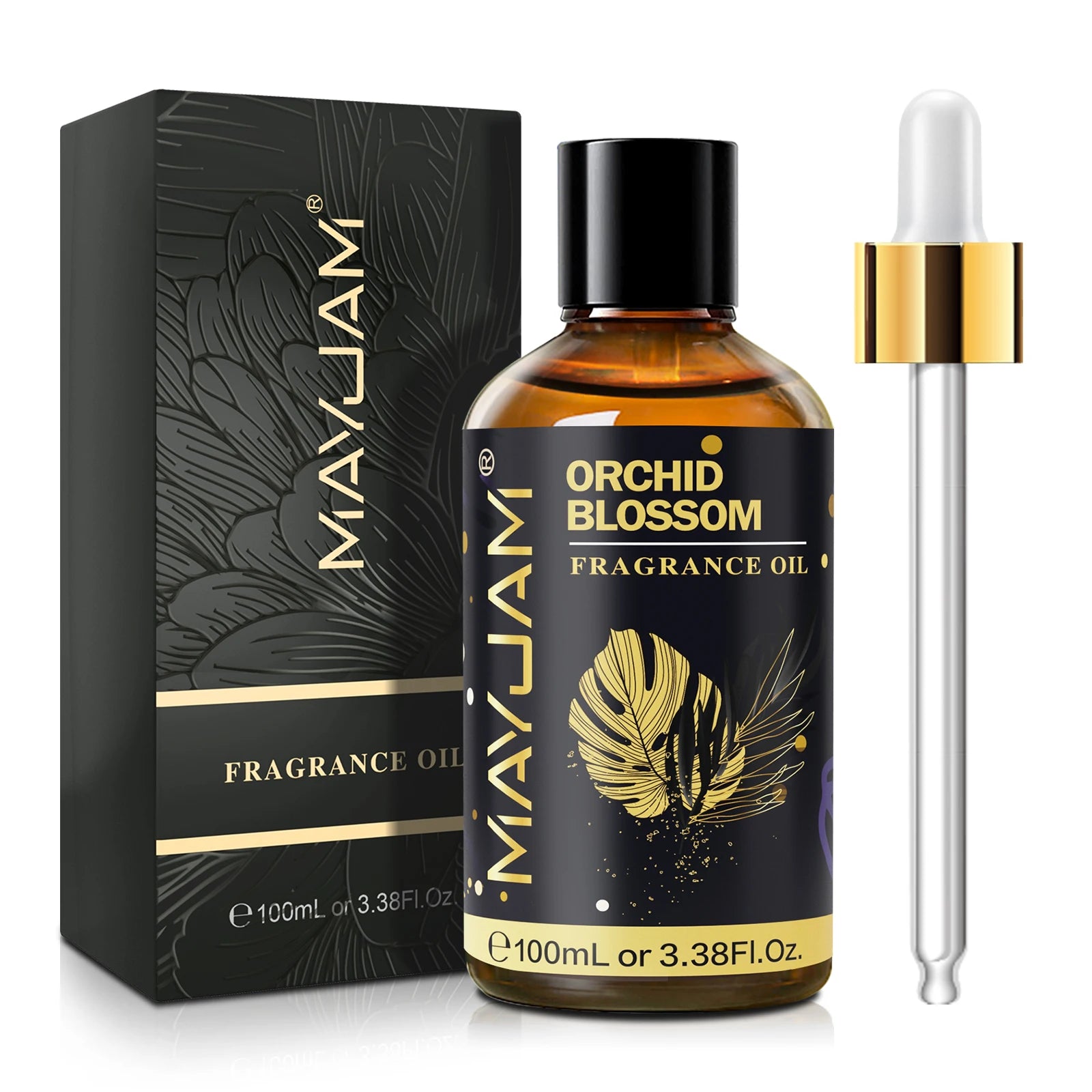 MAYJAM Fragrance Essential Oil 100ml Coconut & Hibiscus White Musk Sweet Tobacco Santal Sanctuary Hotel Fruit Carnival Blend Oil