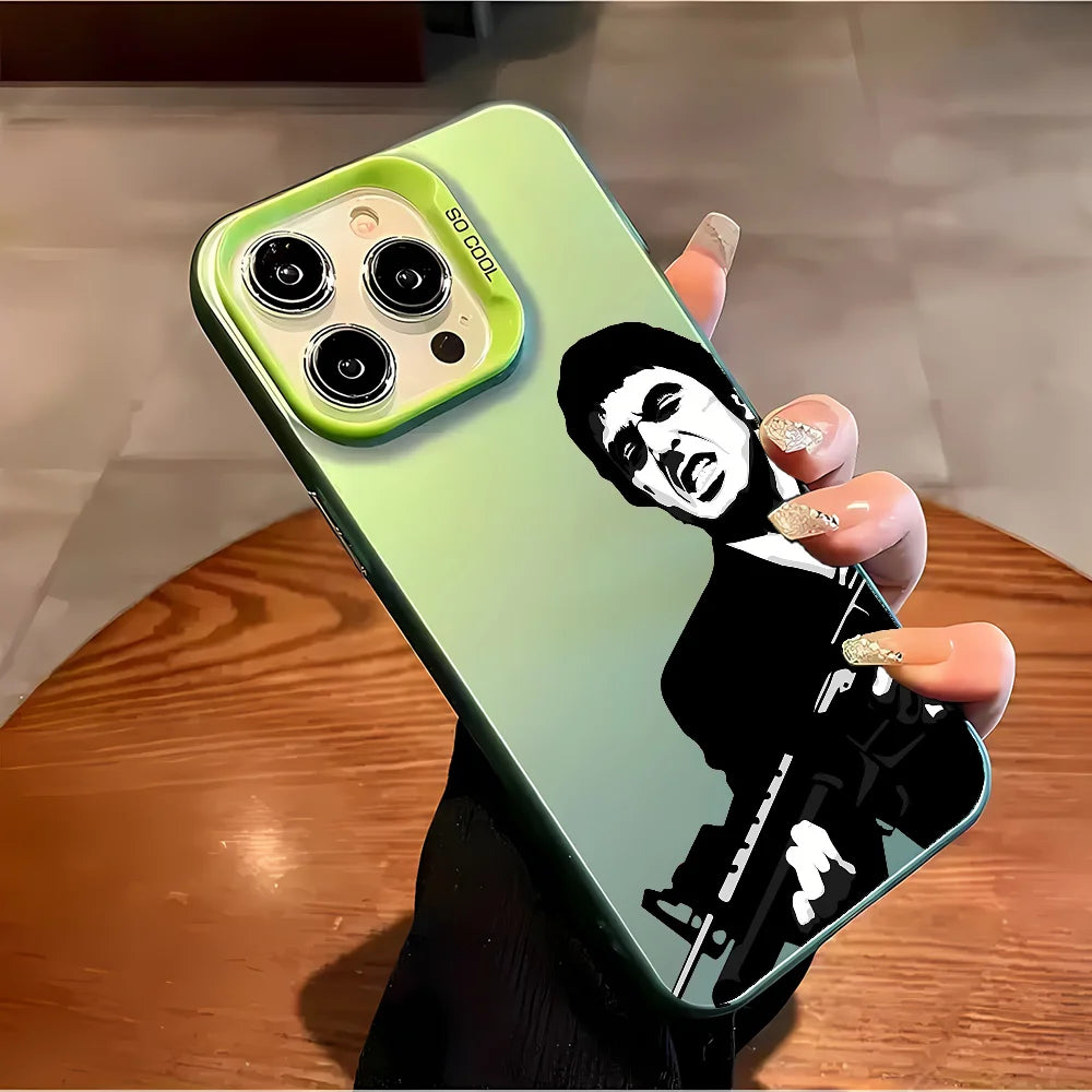 Movie Scarface Phone Case For iPhone XS XR X 7 8 Plus 16 15 14 Pro Max Plus 13 12 11 Pro Max Mini Matte Colorful Y2k Hard Cover