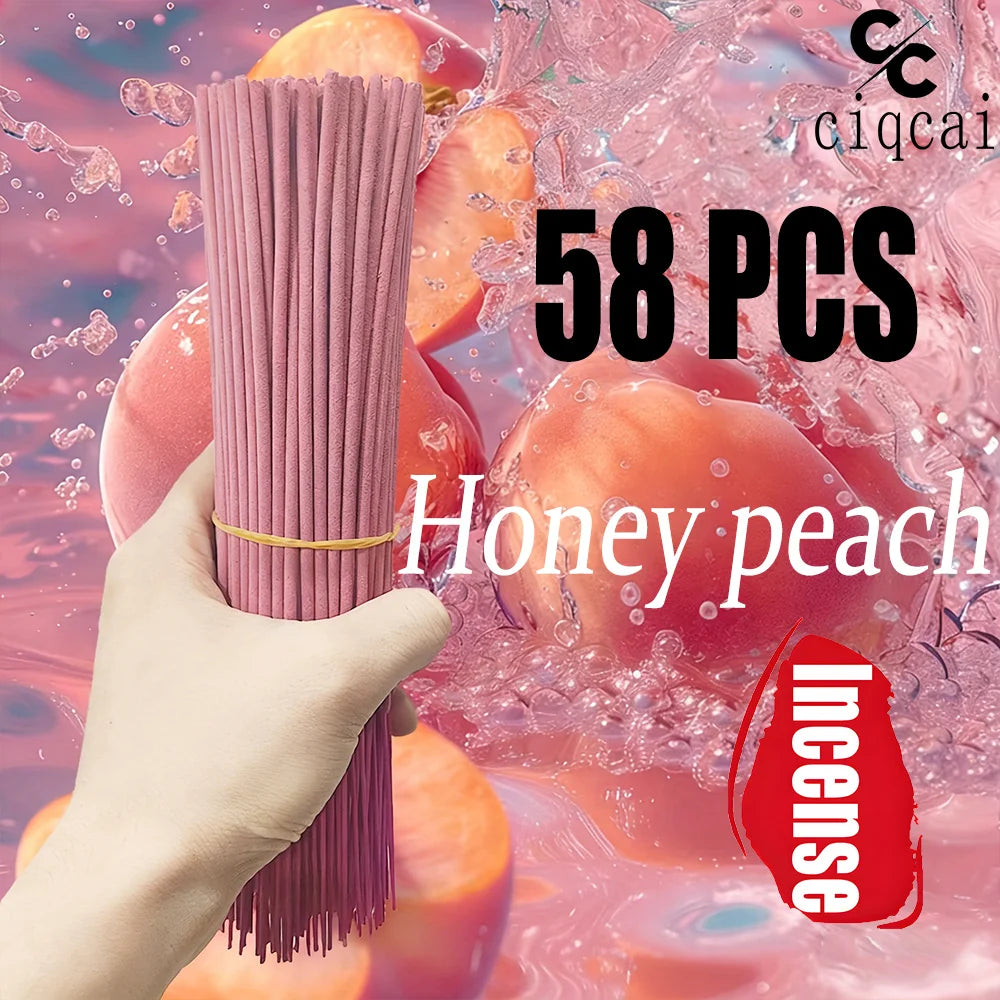 Peach Blossom Long-Lasting Incense Sticks
