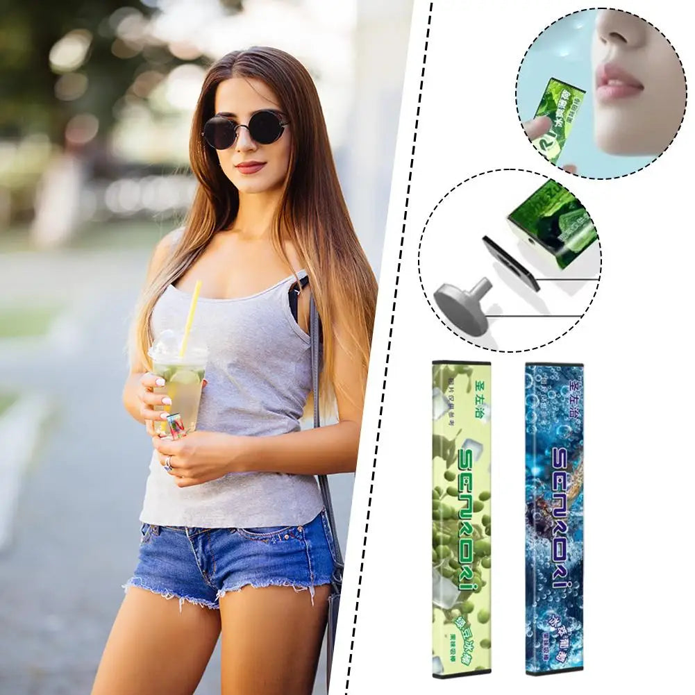 6-Type Herbal Fruit Flavored Smoking Stick New Type Cigarette Replacement Relieves Smoking Addiction help Quitting Smoking