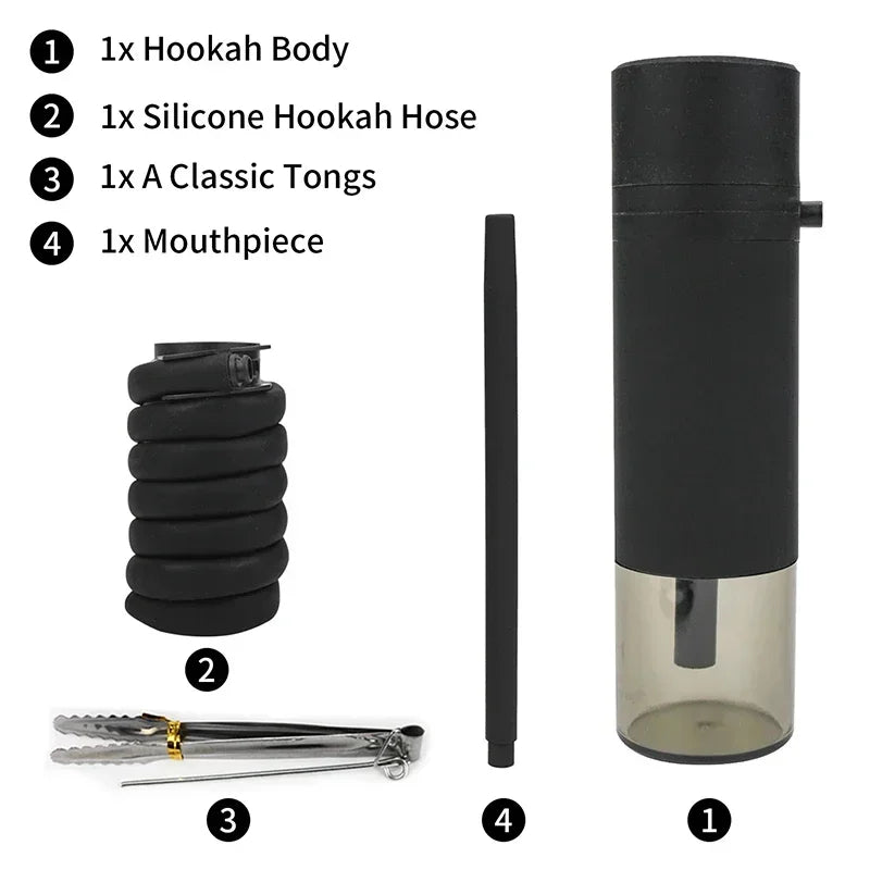 Portable Shisha Hookah Set Arabic Hookah Cup Removable Fashionable  Portable Car Hookah Household  in The Car