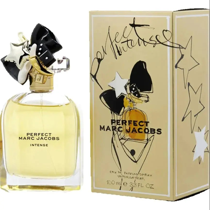 Marc Jacobs Perfect Intense women Eau De Parfum Spray 100ml Original floral and fruity fragrance with long-lasting scent