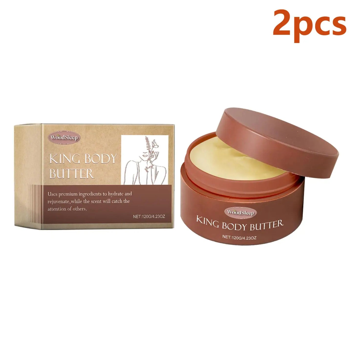 Woodsleep Cologne Scented Body Cream Tighten Skin Barrier Repair Care Deep Hydration Shea Butter Moisturizing Body Cream 120g