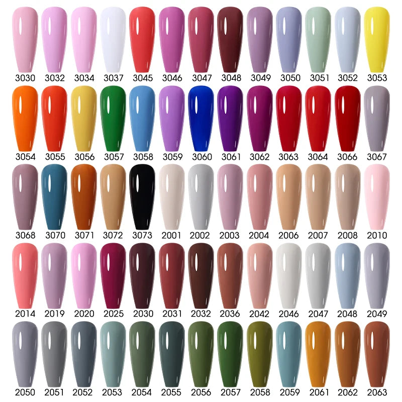 Clou Beaute 6/8pcs 15ml UV Nail Gel Colors Polish Set Summer Pretty Sugar Pink Red Neon Professional Nail Art Manicure Kit Gift