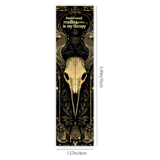 32pcs, Skull Bookmark, Back to School Season, Christmas, Halloween, Teacher's Day, Suitable for Readers and Birthday Gifts.
