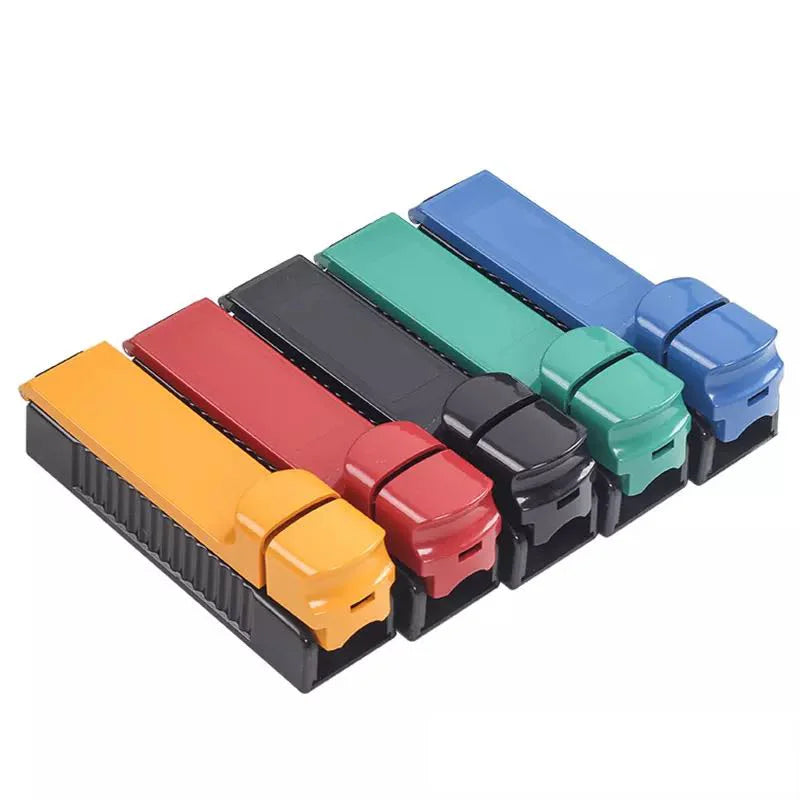 Smoke Filter Multi Color Plastic Pull Smoking Tobacco Hand-filled Gift for Men Cigarette Rolling Machine Smoke Accesoires