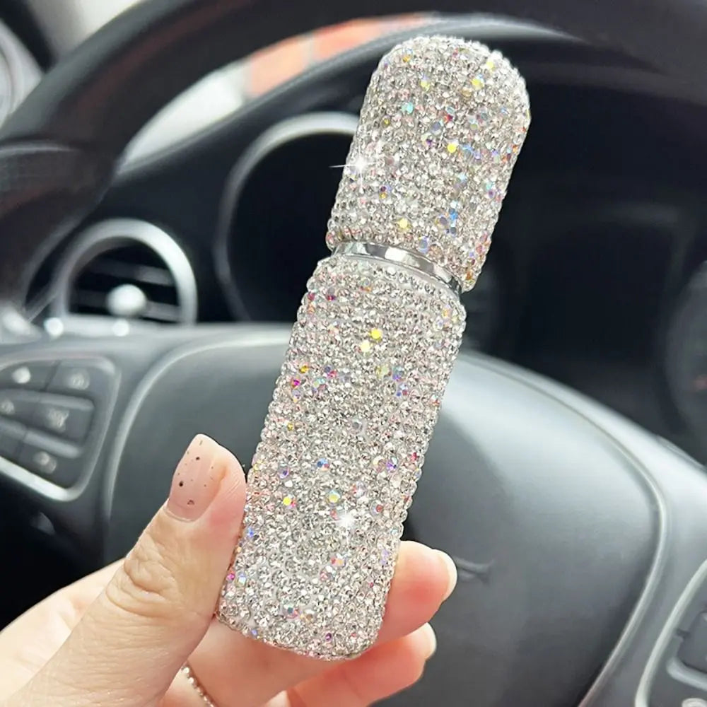 10ml Atomizer Travel Sub-bottling Portable Mini Diamond Glass Refillable Perfume Bottle Spray Pump Empty Cosmetic Container