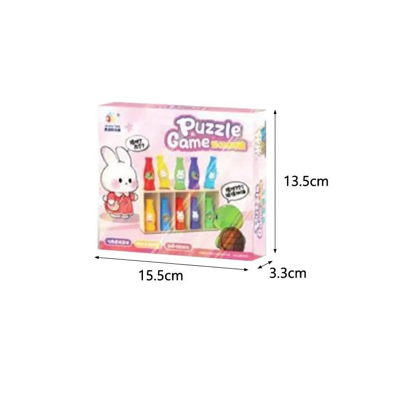 [JN] Memory Bottle Matching Desktop Game Childrens Puzzle Toy Parent Child Interactive Toy For Family Game Night
