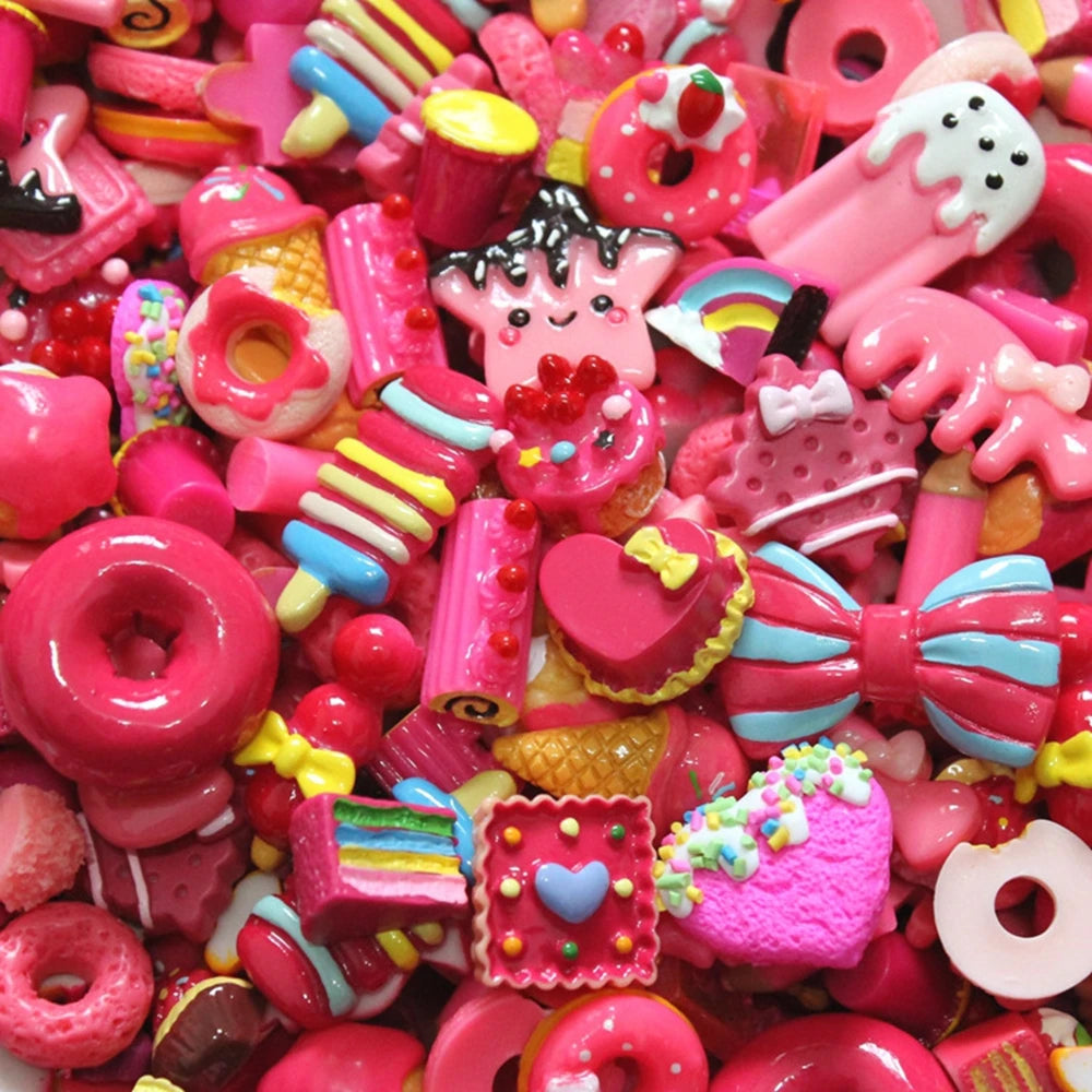 candy charm for hairpin keychain phone case decoration gifts slime charms beads scrapbooking supplies nail decoration crafts