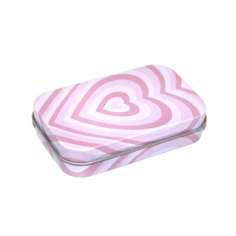1 Pc Tinplate Jewelry Candy Coin Key Organizer Cigarette Case - Rectangle Container Tobacco Storage Smoking Accessories