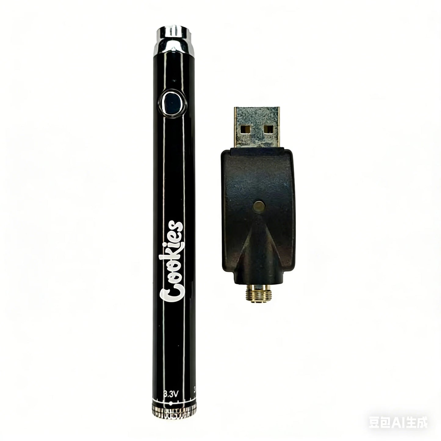 1pcs 380mah Cookies 510 thread battery， Portable Electric Soldering Iron Welding Tool，510 Thread mini light bulb