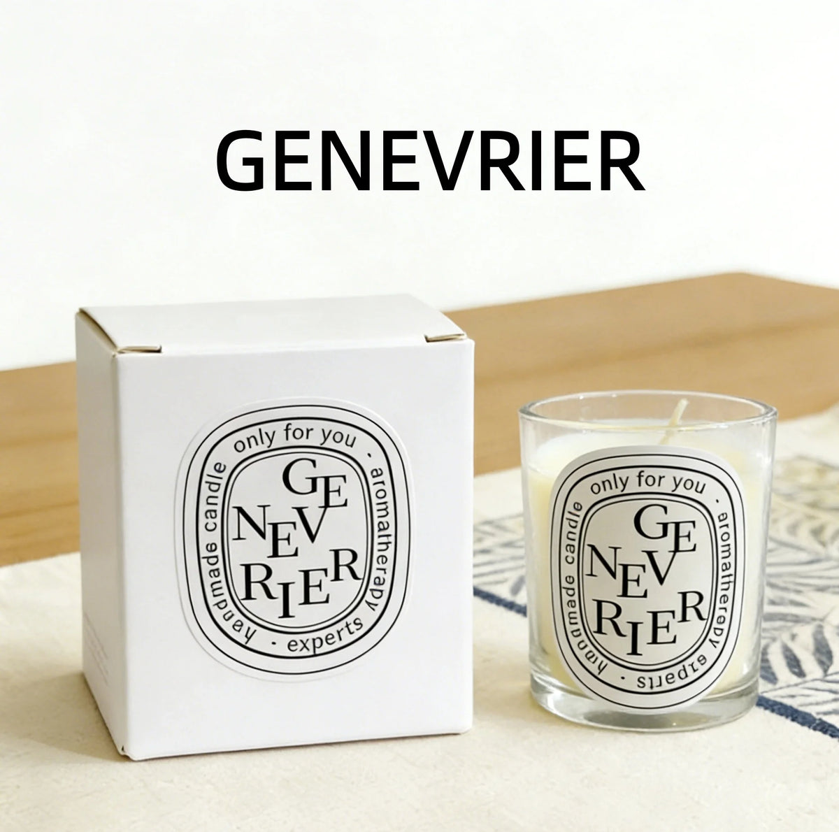 New Fragrance Scented Candle Romantic Gift Transparent Jar Aromatic Candles Light for Wedding Guest
