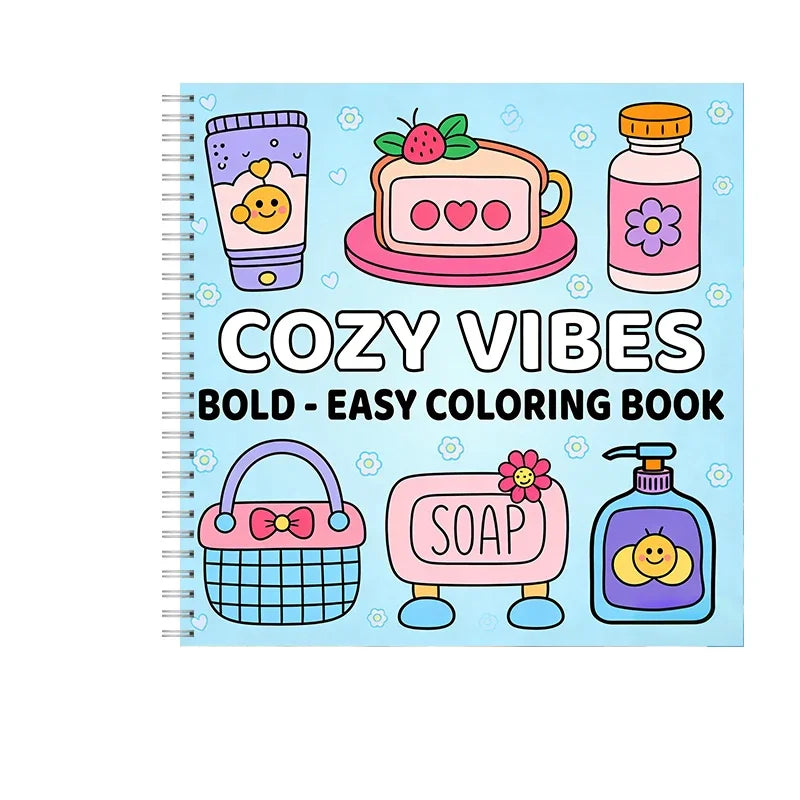 Coloring Book Abstract Patterns for Adult Colouring Book, Birthday Day Gift, Back to School Supplies, Adults Cute Drawing Book