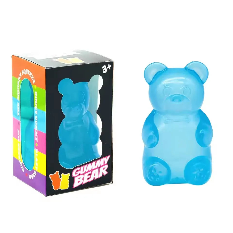 The new 8cm NeeDoh rubber bone toy in 2026, filled with gel, can bounce slowly to relieve pressure and anxiety