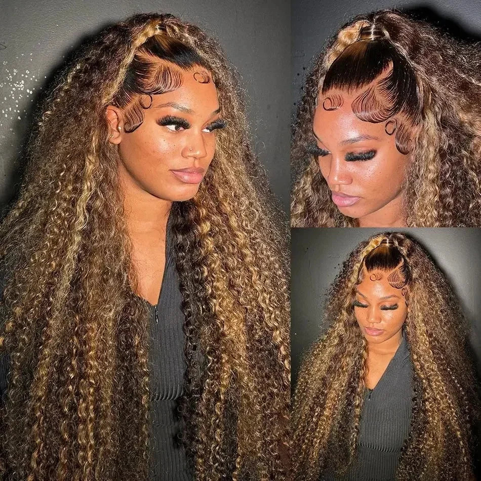 Highlight Deep Wave HD Lace Wig