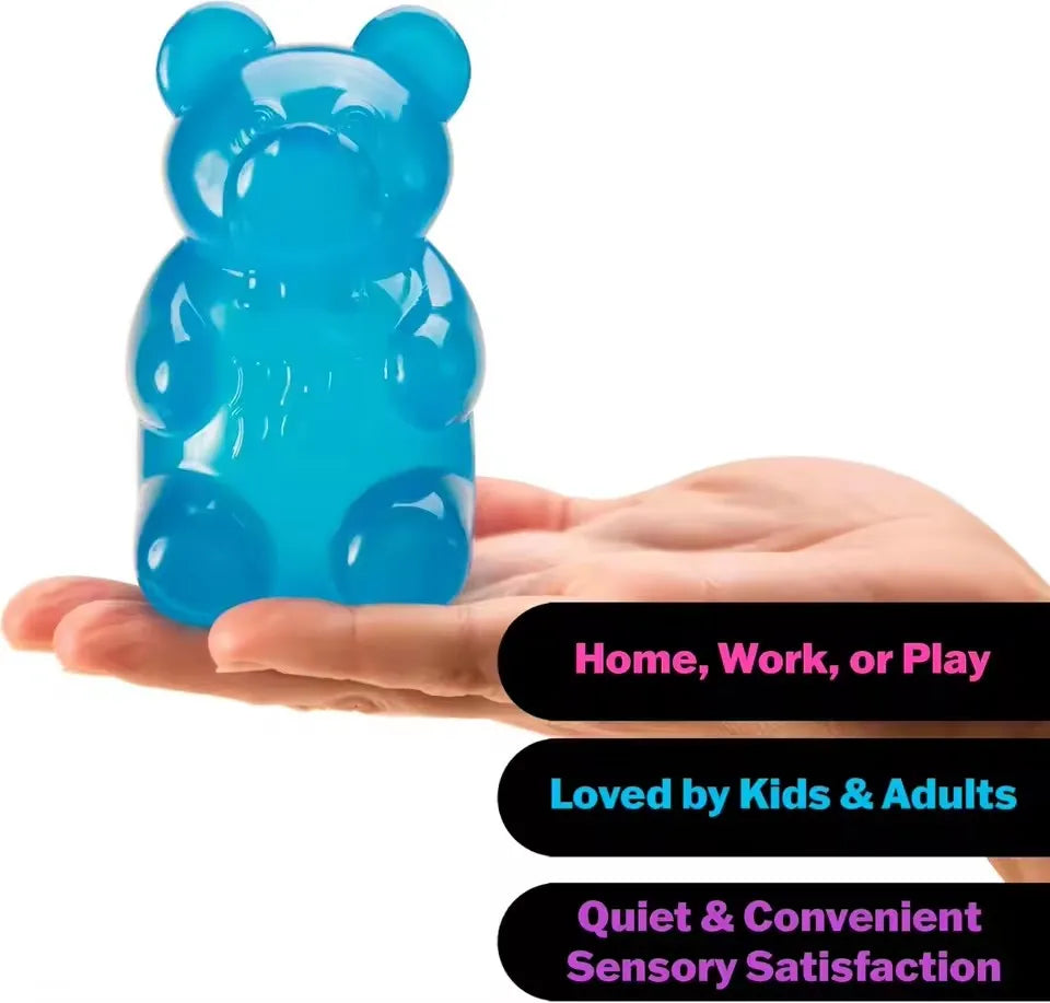 The new 8cm NeeDoh rubber bone toy in 2026, filled with gel, can bounce slowly to relieve pressure and anxiety