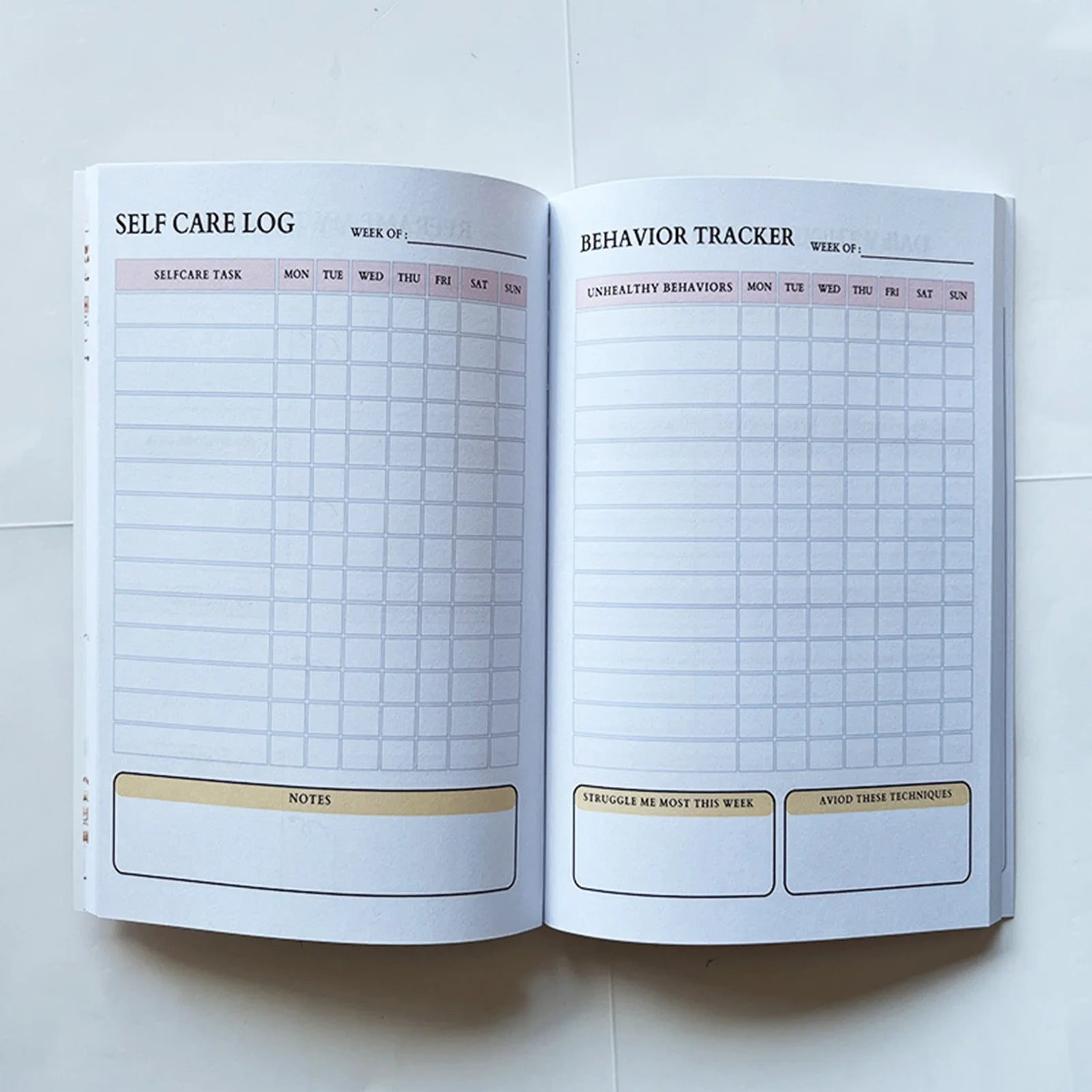 MEGA Therapy Journal Self Care Writing Tools with Guided Prompts Durable Cover for Mental Healing