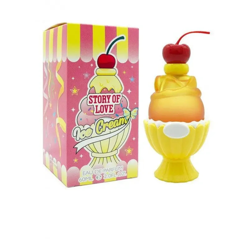 Sweet Women's Perfume 60ml Ice Cream  Long-lasting Fresh Vitality Floral Fragrance Eau De Toilette Charming Date Fragrance Spray