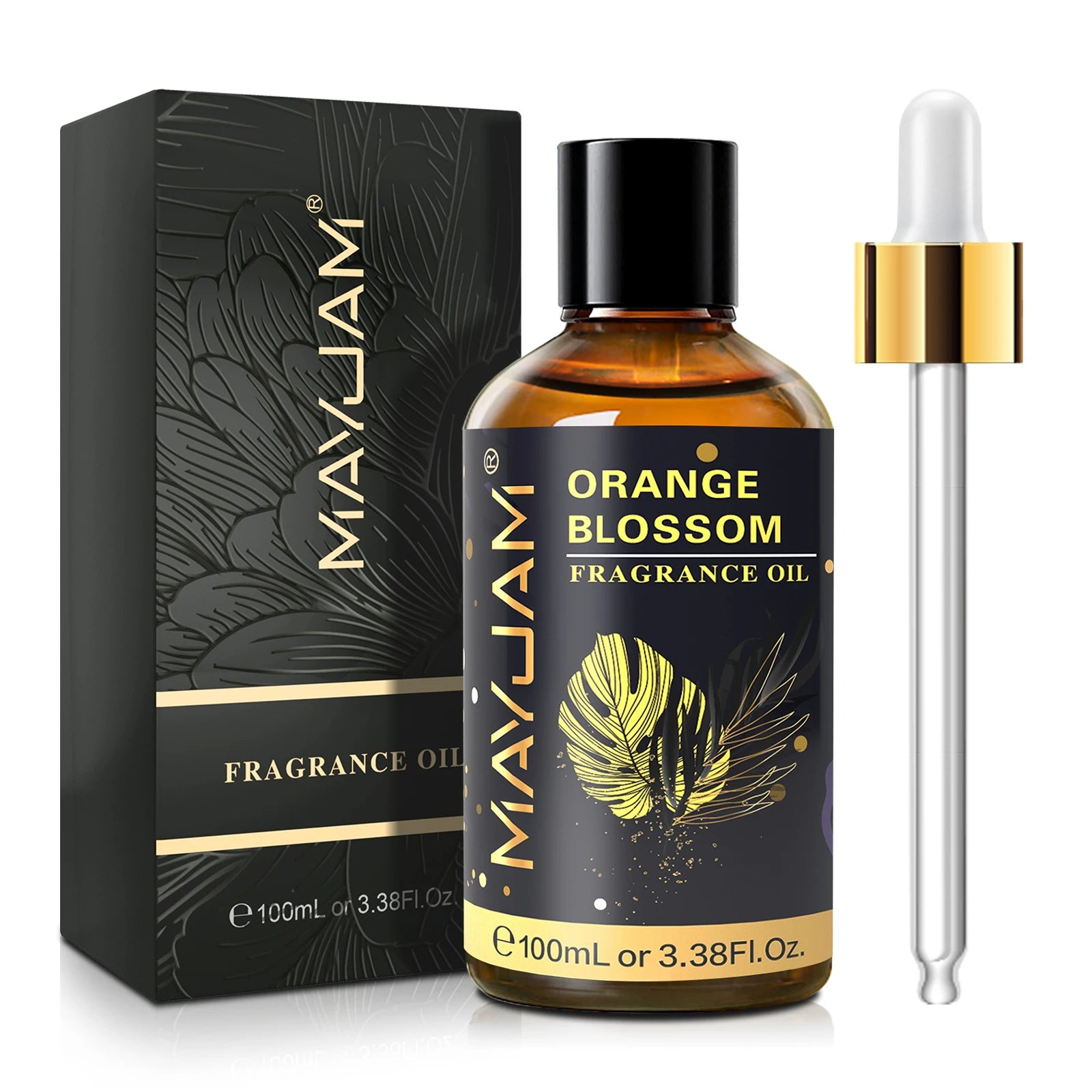 MAYJAM Fragrance Essential Oil 100ml Coconut & Hibiscus White Musk Sweet Tobacco Santal Sanctuary Hotel Fruit Carnival Blend Oil