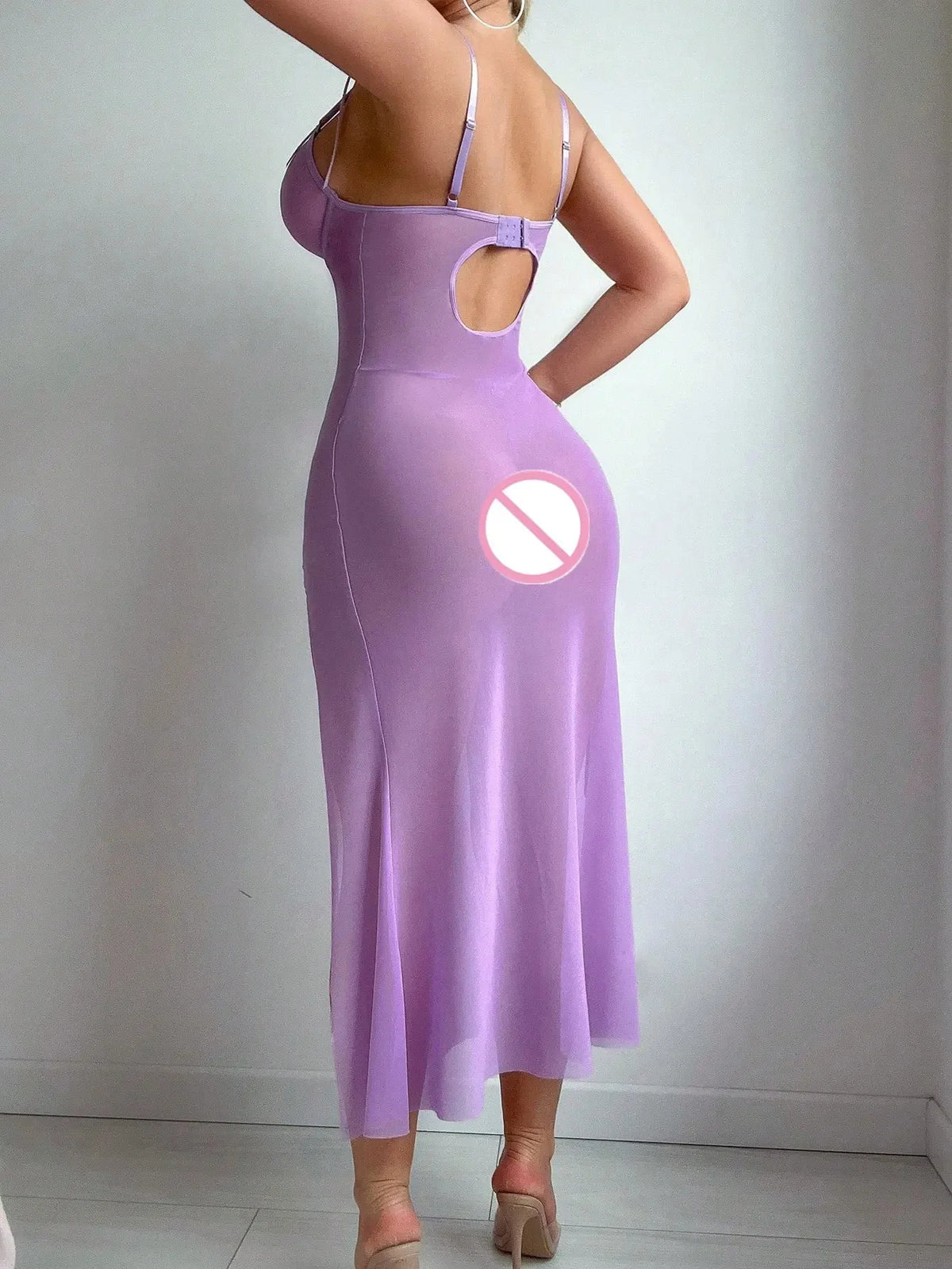 Lace Slip Nightdress Set
