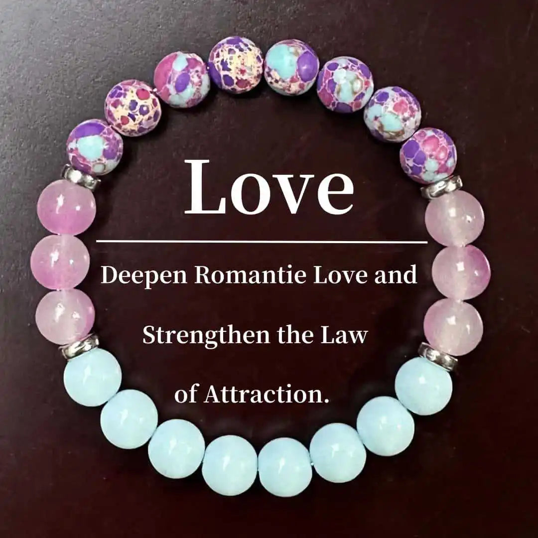 Stone Beads Bracelet Amethyst Tiger Eye Crystal Quartz Agate Gem Beads Bangles Women Reiki Healling Jewelry Gift Mens Bracelet