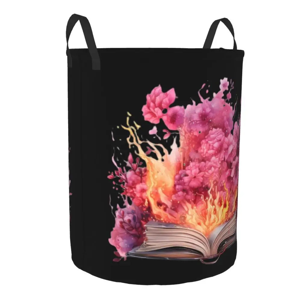 Burn Book Mean Girls Foldable Laundry Baskets Dirty Clothes Home Organizer Large Waterproof Hamper For Home Kids