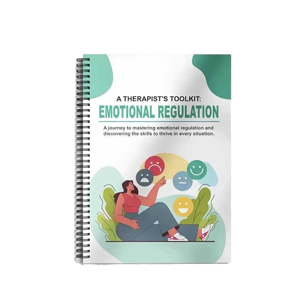 Emotional Regulation Workbook – CBT & Self-Care Journal