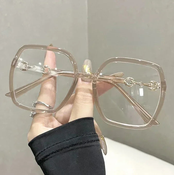 Myopia Glasses for Women and Men New Oversized Square Eyeglasses 0 To -4.0 Очки для близорукости