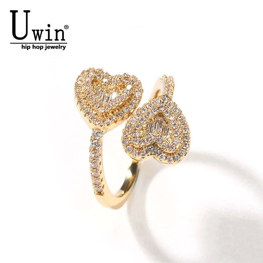 Heart Circle Ring
