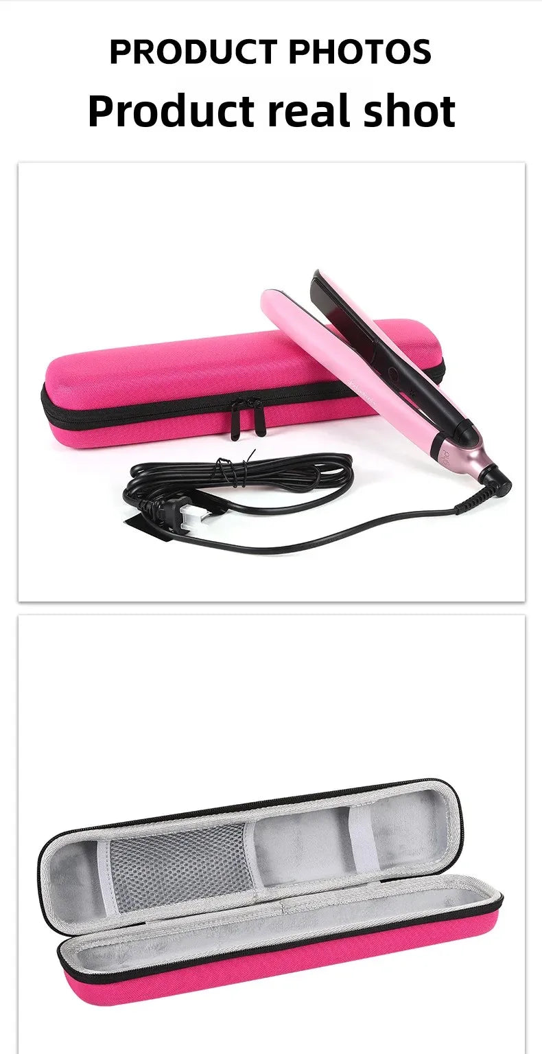 Portable Storage Bag for Hair Straighteners Curling Irons Hair Rollers Hair Straightener Storage Bag Travel Carrying Empty Case