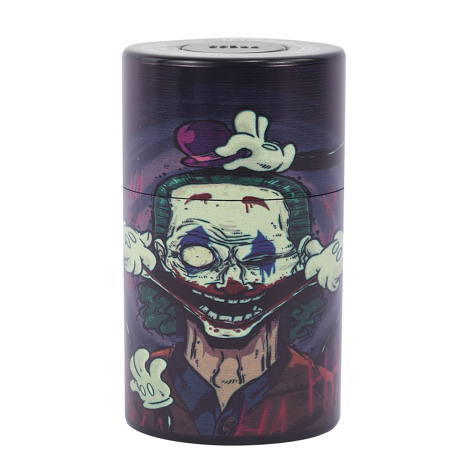Cartoon Printing Plastic Air Tight Can Vacuum Sealed Tobacco Jar