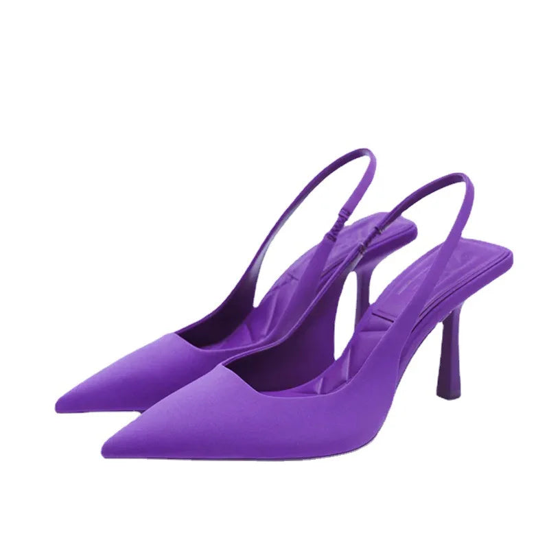 Oulylan High Heels Shallow Women's Sandals Shoes for Women High heeled Sandals  Women's Shoes Fashion Pumps Pointed Toe