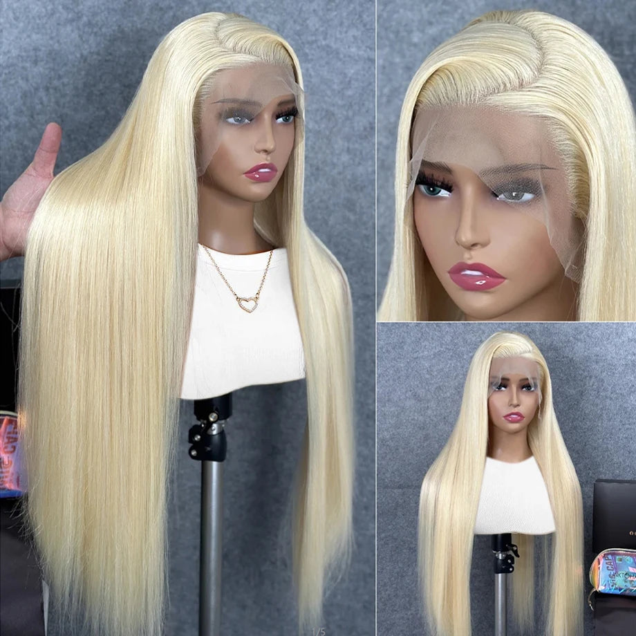 30 inch Straight 613 Lace Front Wigs 13x6 Hd Lace Wig Human Hair 13x4 Hd Lace Front Wig 613 Blonde Straight Human Hair Wigs