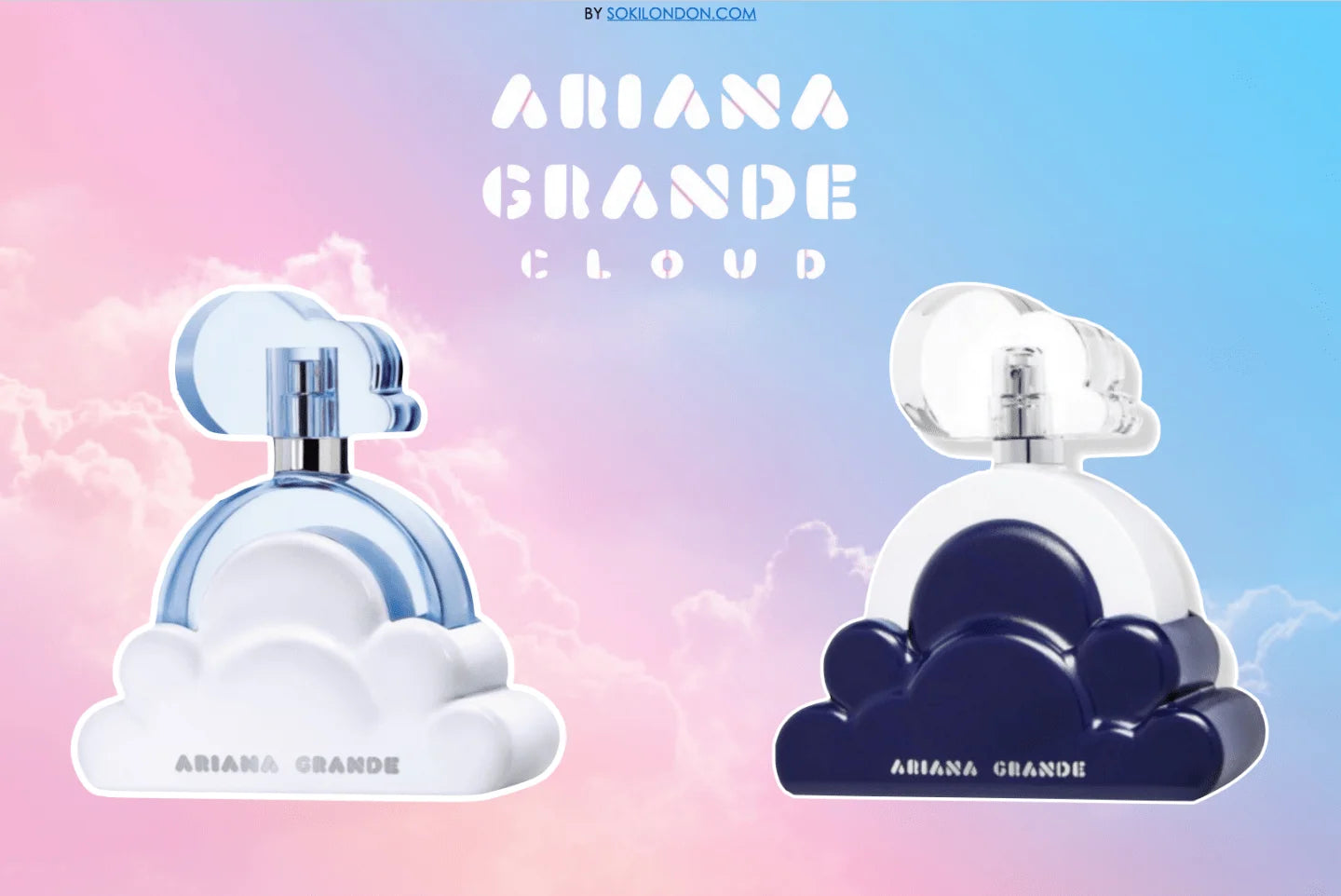 Quality White&Grand Cloudmass Perfume Ariana Ladies Fragrance Purple Clouds Pink Cloud 100ML  Women Eau De Parfum