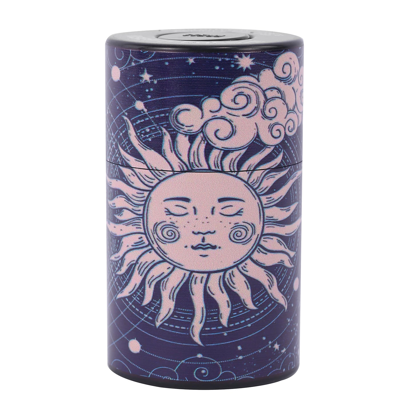Cartoon Printing Plastic Air Tight Can Vacuum Sealed Tobacco Jar