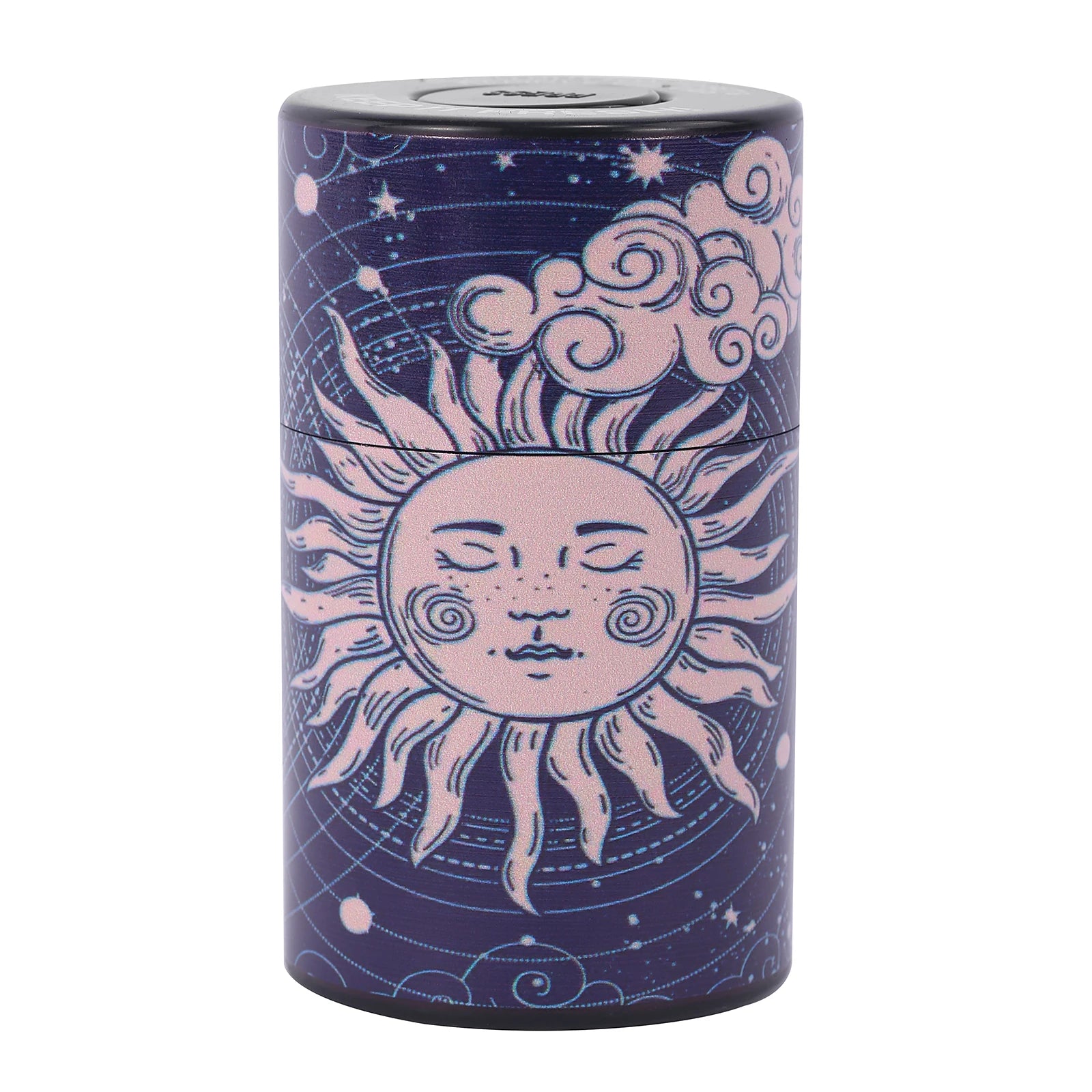 Cartoon Printing Plastic Air Tight Can Vacuum Sealed Tobacco Jar