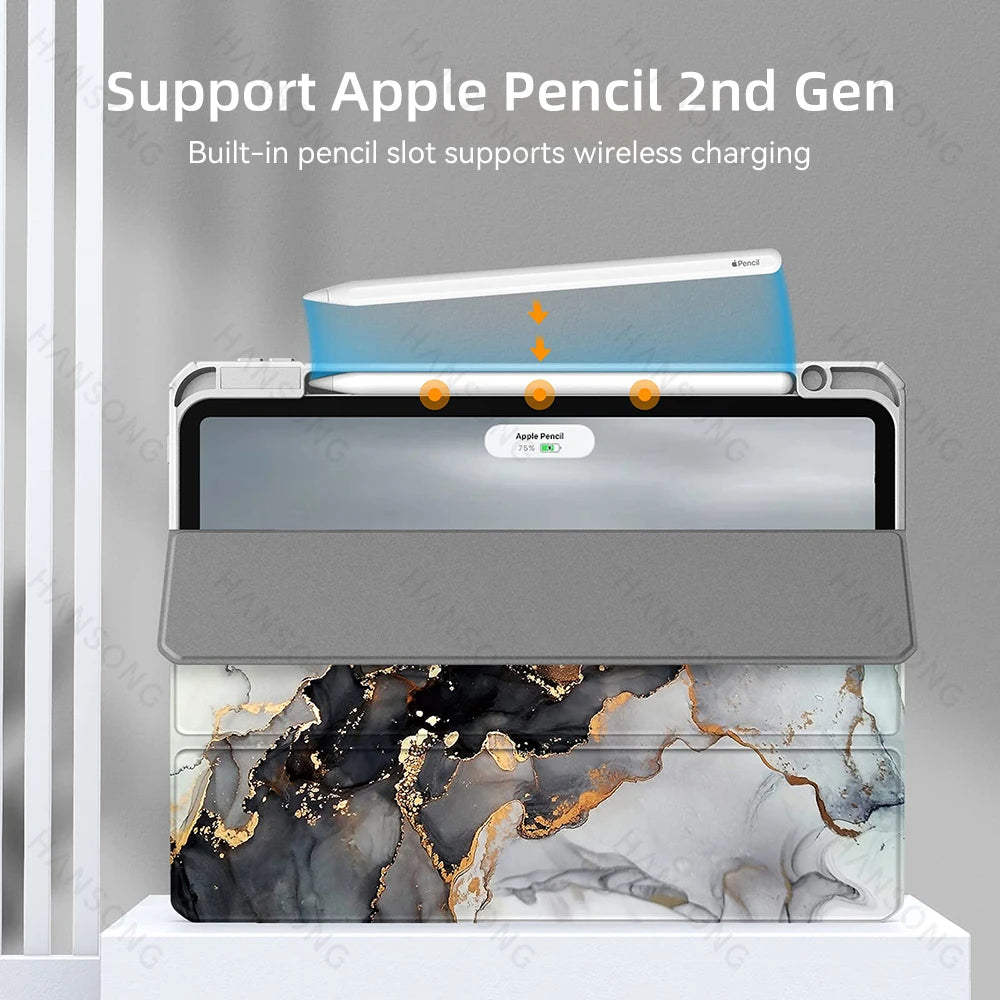 2025 Case For Air 11 13 M3 11th(A16)  iPad Air 4/5th 10.9 7/8/9 10.2in For 10th gen Pro Air 11 13 M2 M4 12.9 mini 6 7 Case