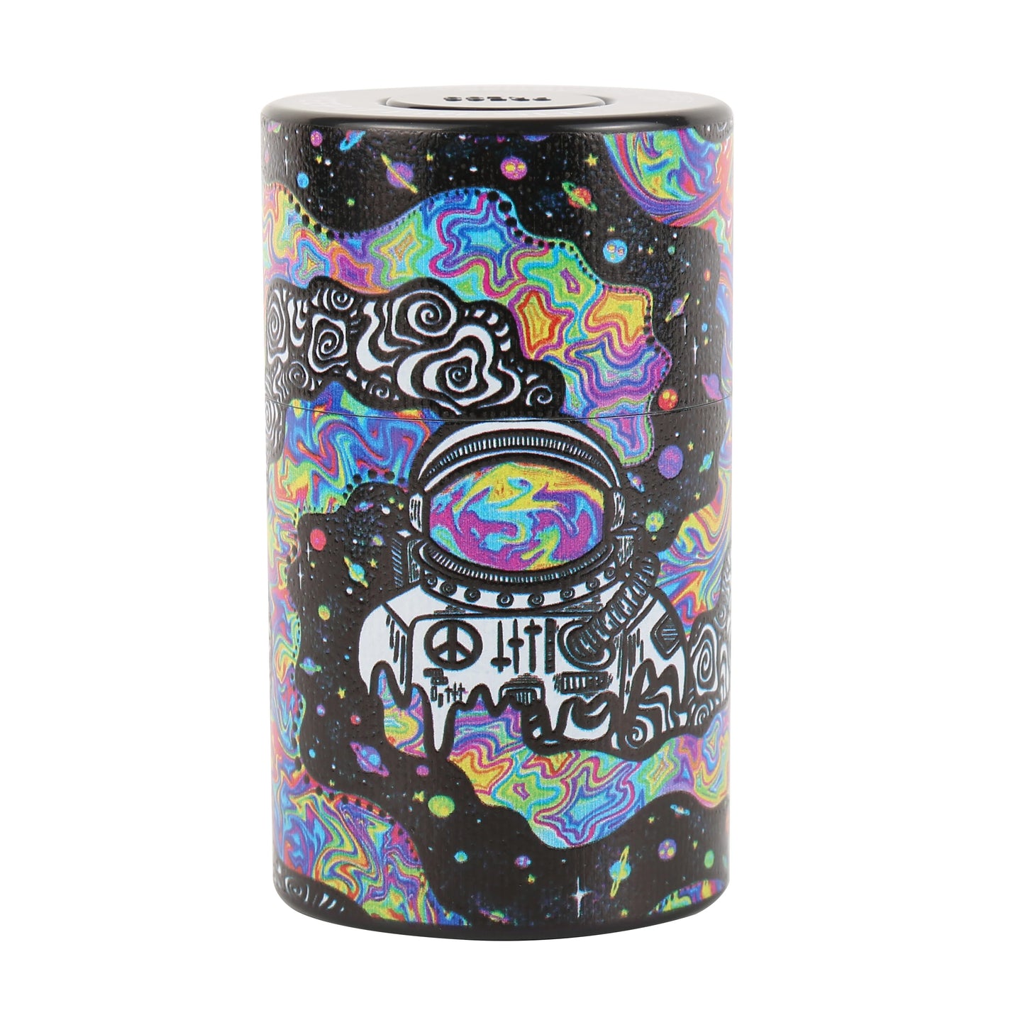 Cartoon Printing Plastic Air Tight Can Vacuum Sealed Tobacco Jar