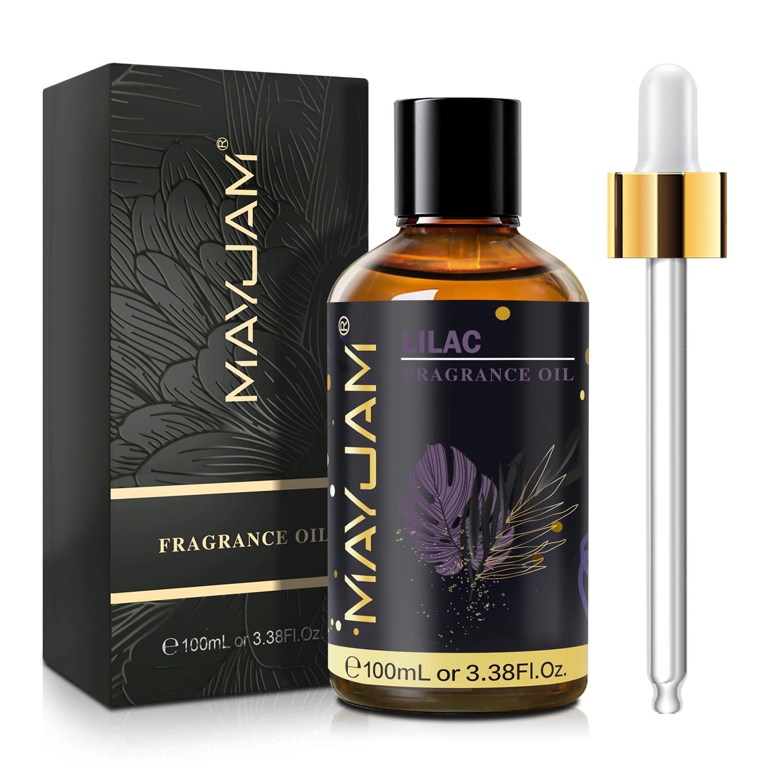 MAYJAM Fragrance Essential Oil 100ml Coconut & Hibiscus White Musk Sweet Tobacco Santal Sanctuary Hotel Fruit Carnival Blend Oil