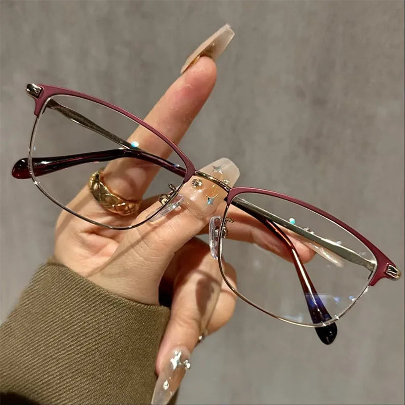 High-definition Reading Glasses Anti-blue Light Middle-aged And Elderly Retro Literary Glasses Ultra-light Reading GlassesJH5036