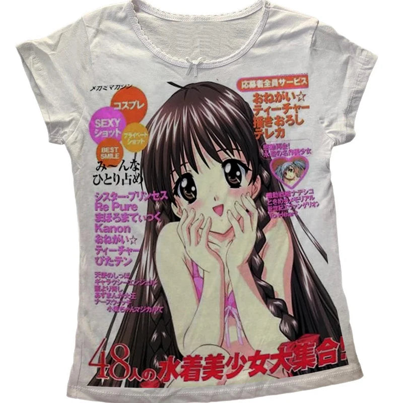 Sexy Y2K Style Women's Sleeveless Sling Crop Tops Punk Letter Print Casual Cute Tops Harajuku Vintage Emo Girl Gothic Streetwear