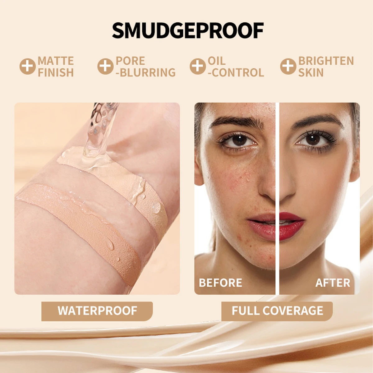 15-Color Concealer & Contour Palette — Professional Camouflage Cream Foundation