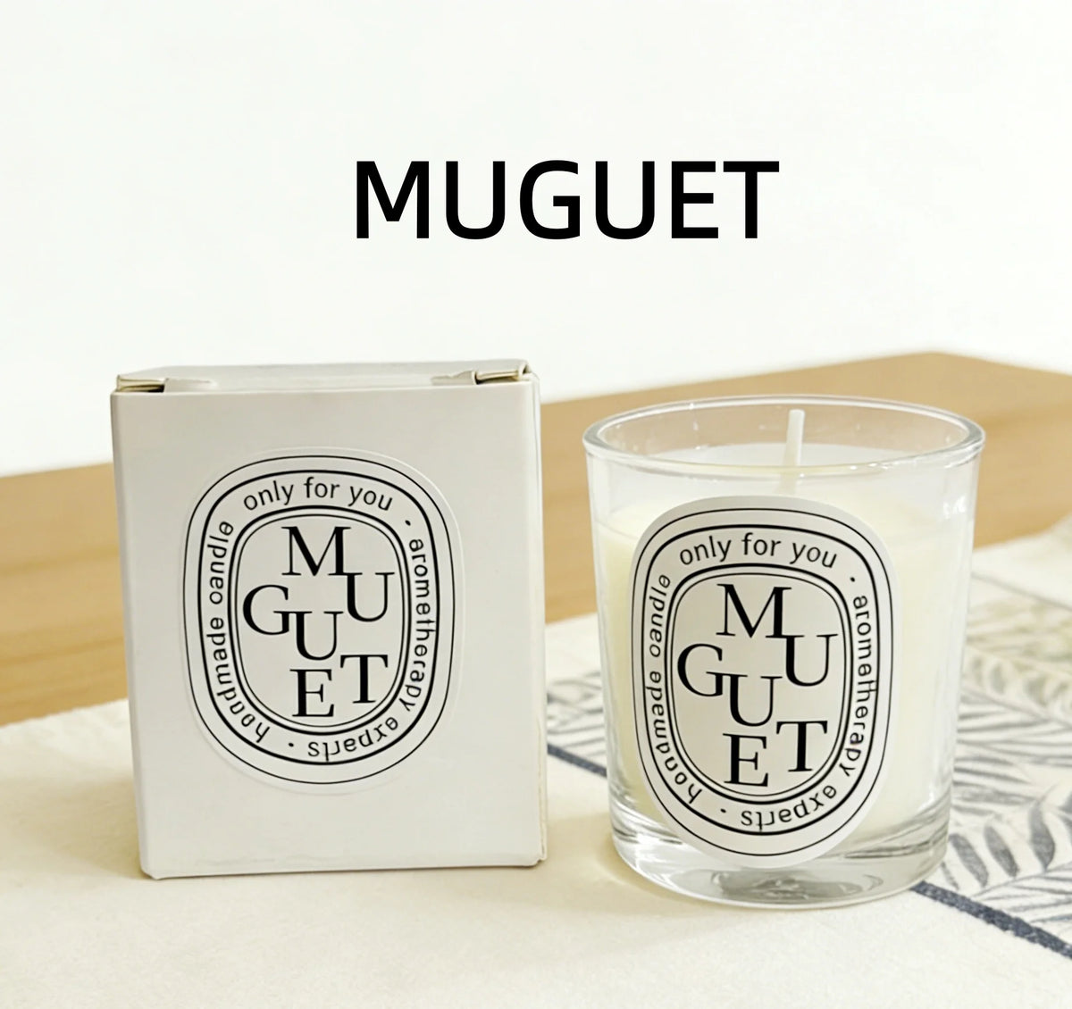 New Fragrance Scented Candle Romantic Gift Transparent Jar Aromatic Candles Light for Wedding Guest